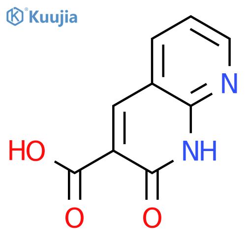 2-oxo-1H-1,8-naphthyridine-3-carboxylic acid structure