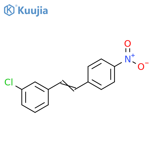 Benzene, 1-chloro-3-[2-(4-nitrophenyl)ethenyl]- structure