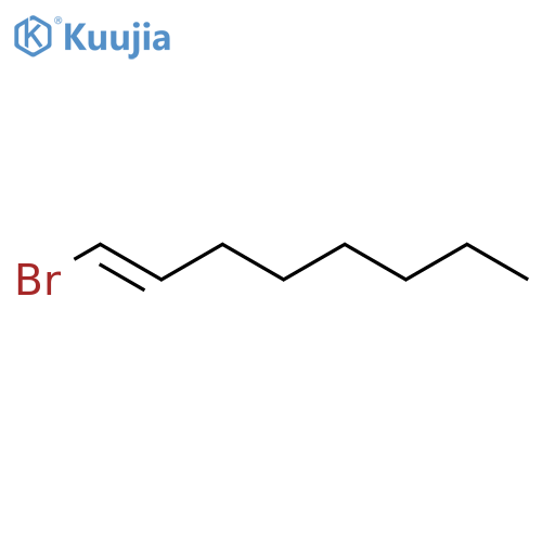 1-Octene, 1-bromo-, (1E)- structure