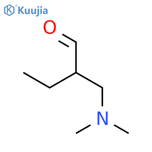 2-[(Dimethylamino)methyl]butanal structure