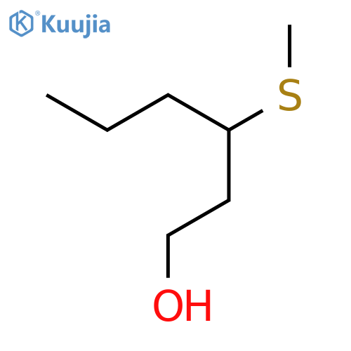 3-(Methylthio)-1-hexanol structure