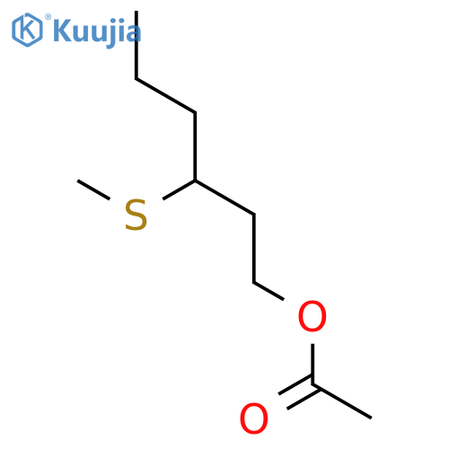 3-(Methylthio)hex-1-yl acetate structure
