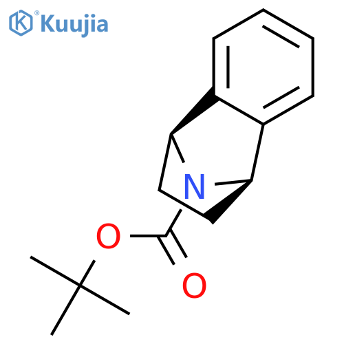 Naphthalen-1,4-imine-9-carboxylicacid, 1,2,3,4-tetrahydro-, 1,1-dimethylethyl ester structure