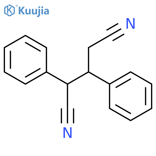 Pentanedinitrile,2,3-diphenyl- structure