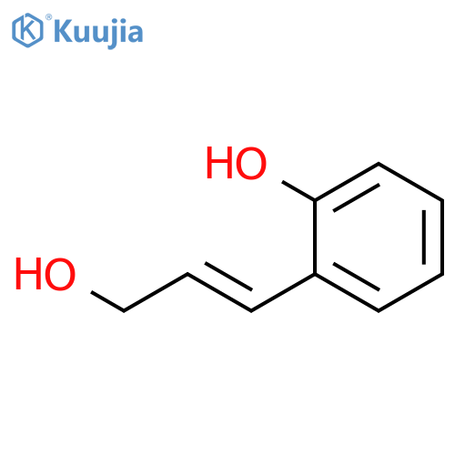 2-(3-hydroxyprop-1-en-1-yl)phenol structure