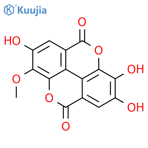 3-O-methylellagic acid structure