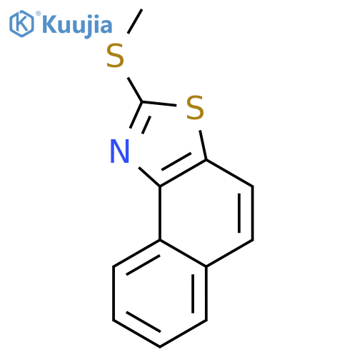 2-(Methylthio)-β-naphthothiazole structure