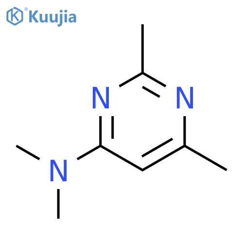N,N,2,6-Tetramethylpyrimidin-4-amine structure
