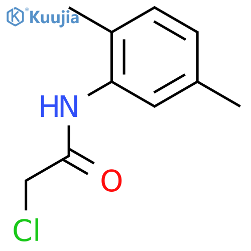 N-(Chloroacetyl)-2,5-dimethylaniline structure