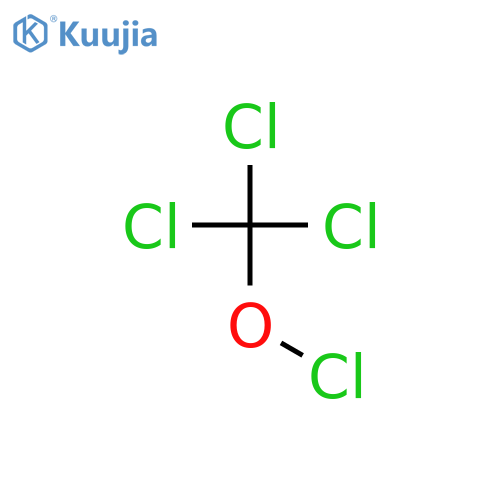 Hypochlorous acid, trichloromethyl ester structure