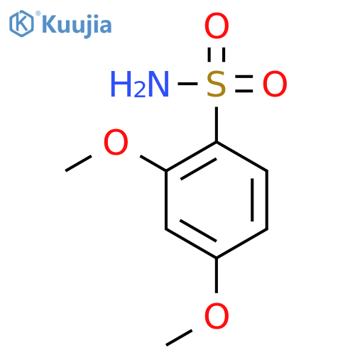 2,4-Dimethoxybenzenesulfonamide structure