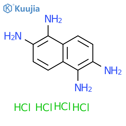 1,2,5,6-Naphthalenetetramine, tetrahydrochloride structure