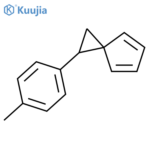 Spiro[2.4]hepta-4,6-diene, 1-(4-methylphenyl)- structure