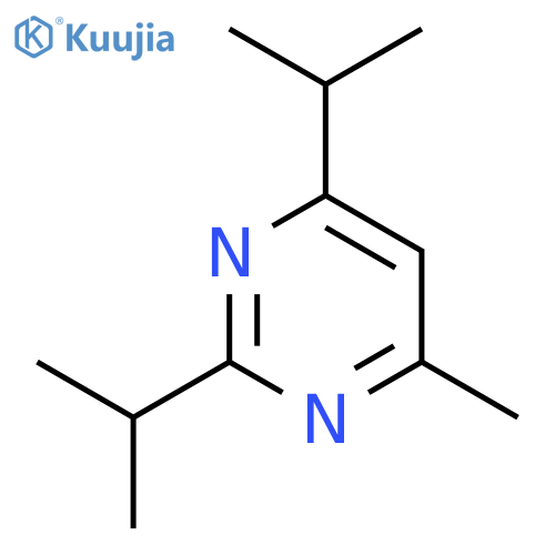 4-Methyl-2,6-di(propan-2-yl)pyrimidine structure