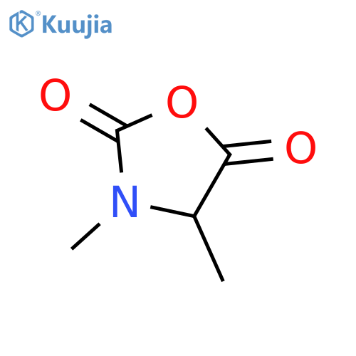 3,4-dimethyloxazolidine-2,5-dione structure