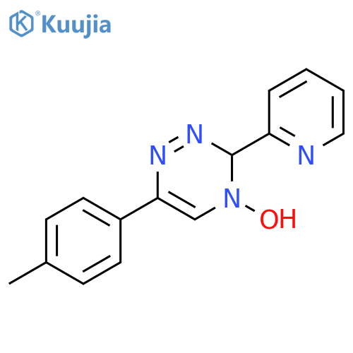 1,2,4-Triazine, 3,4-dihydro-4-hydroxy-6-(4-methylphenyl)-3-(2-pyridinyl)- structure