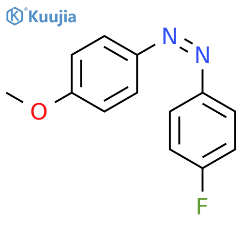 DIAZENE, (4-FLUOROPHENYL)(4-METHOXYPHENYL)-, (1Z)- structure