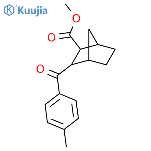 Exo-3-(4-methylbenzoyl)-bicyclo(2.2.1)heptane-endo-2-carboxylic Acid, Methyl Ester structure