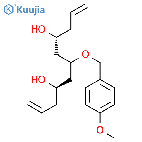1,10-UNDECADIENE-4,8-DIOL, 6-[(4-METHOXYPHENYL)METHOXY]-, (4R,8R)- structure