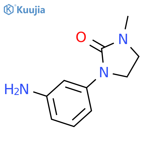 1-(3-Aminophenyl)-3-methylimidazolidin-2-one structure