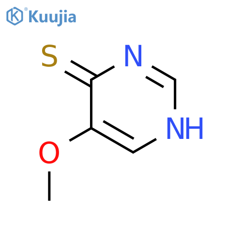 5-methoxypyrimidine-4-thiol structure