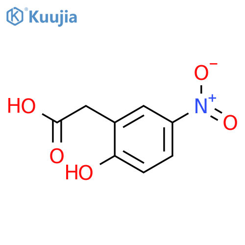 2-(2-Hydroxy-5-nitrophenyl)acetic acid structure