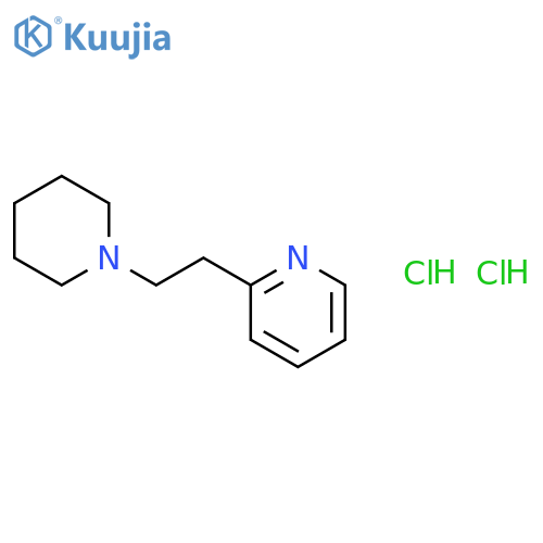 2-(2-piperidin-1-ylethyl)pyridine dihydrochloride structure