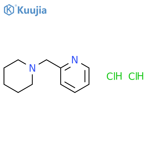 2-(piperidin-1-ylmethyl)pyridine dihydrochloride structure