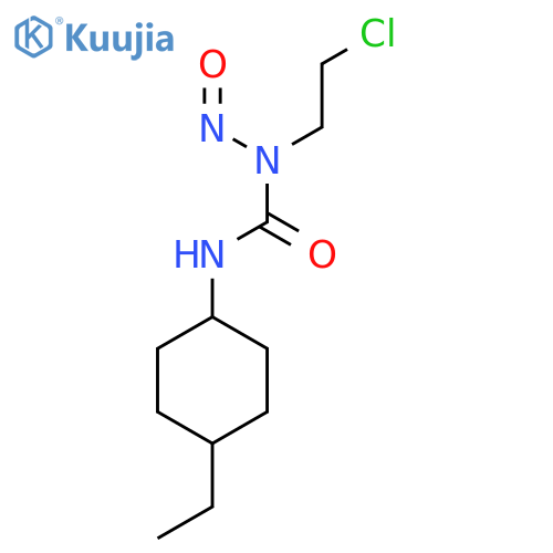 1-(2-Chloroethyl)-3-(4-ethylcyclohexyl)-1-nitrosourea structure