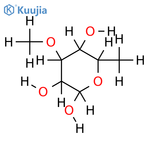 3-O-methyl-L-rhamnose structure