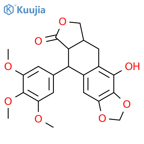 β-Peltatin structure