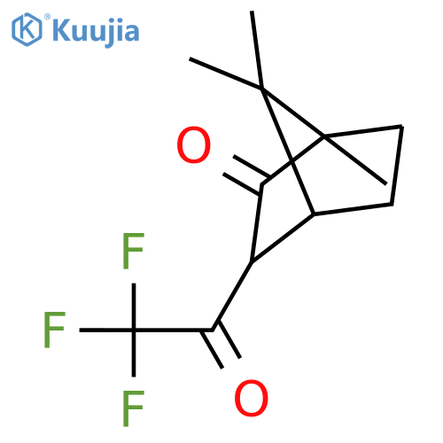 (+)-3-(Trifluoroacetyl)camphor structure