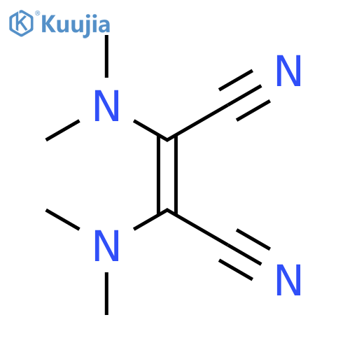 2,3-Bis(dimethylamino)but-2-enedinitrile structure