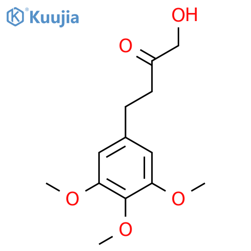 2-BUTANONE, 1-HYDROXY-4-(3,4,5-TRIMETHOXYPHENYL)- structure