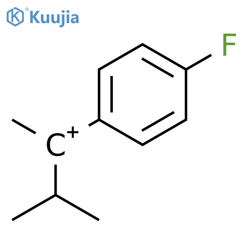 Propylium, 1-(4-fluorophenyl)-1,2-dimethyl- structure