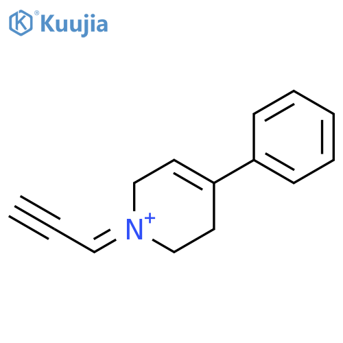 PYRIDINIUM, 1,2,3,6-TETRAHYDRO-4-PHENYL-1-(2-PROPYNYLIDENE)- structure
