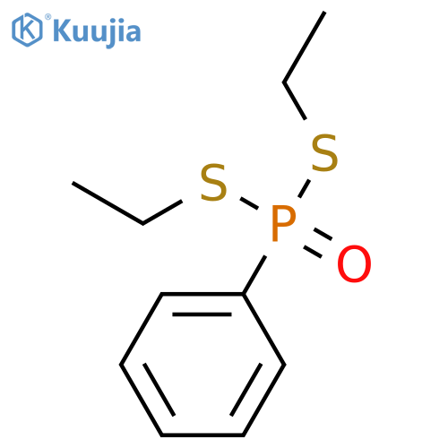 Phosphonodithioic acid, phenyl-, S,S-diethyl ester structure