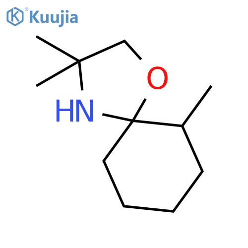 1-OXA-4-AZASPIRO[4.5]DECANE, 3,3,6-TRIMETHYL- structure