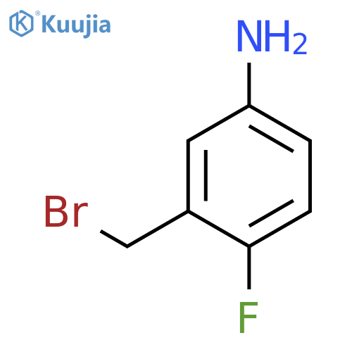 5-Amino-2-fluorobenzyl bromide structure