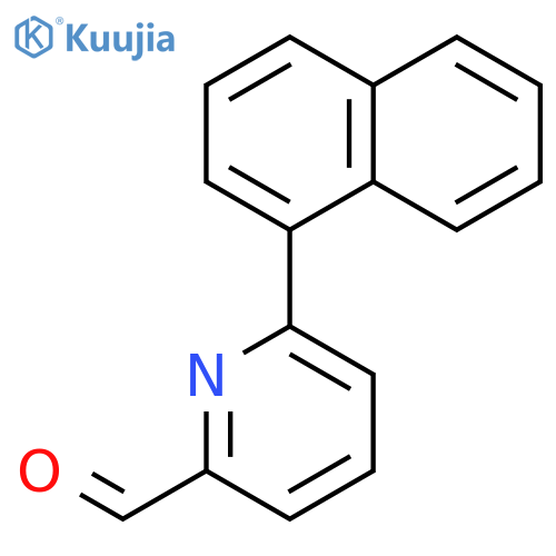 6-(Naphthalen-1-yl)-2-picolinaldehyde structure
