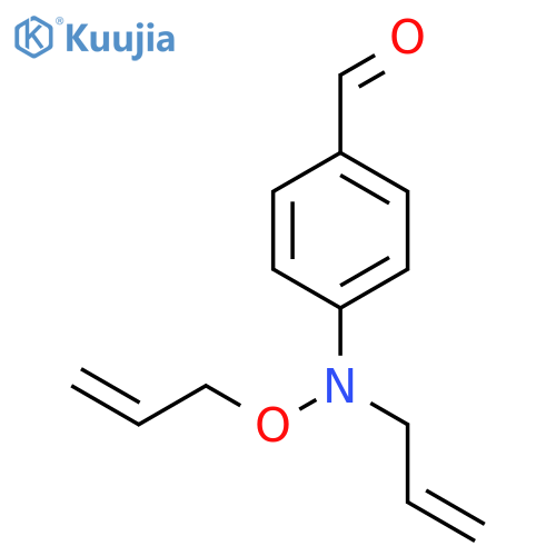 Benzaldehyde, 4-[2-propenyl(2-propenyloxy)amino]- structure
