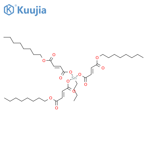5,7,12-Trioxa-6-stannaeicosa-2,9-dienoicacid, 6-butyl-6-[[4-(octyloxy)-1,4-dioxo-2-butenyl]oxy]-4,8,11-trioxo-, octylester, (Z,Z,Z)- (9CI) structure
