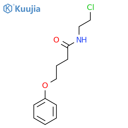 BUTANAMIDE, N-(2-CHLOROETHYL)-4-PHENOXY- structure