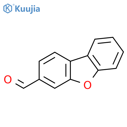 3-Dibenzofurancarboxaldehyde structure