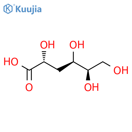 xylo-Hexonic acid, 3-deoxy- structure