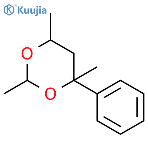 1,3-Dioxane,2,4,6-trimethyl-4-phenyl- structure