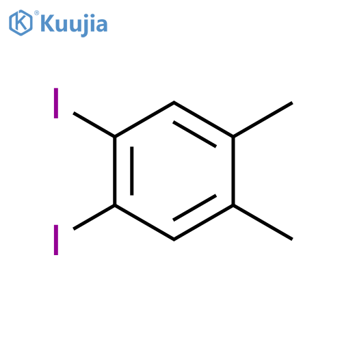 Benzene,1,2-diiodo-4,5-dimethyl- structure