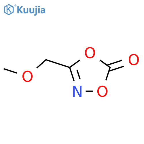 1,4,2-Dioxazol-5-one, 3-(methoxymethyl)- structure