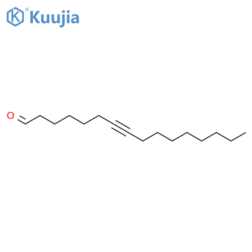 7-Hexadecynal structure