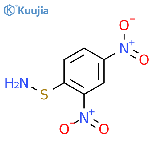 S-(2,4-dinitrophenyl)thiohydroxylamine structure